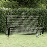 Voetbalrebounder/Voetbaldoel 2-In-1 202X104X120 Cm Staal